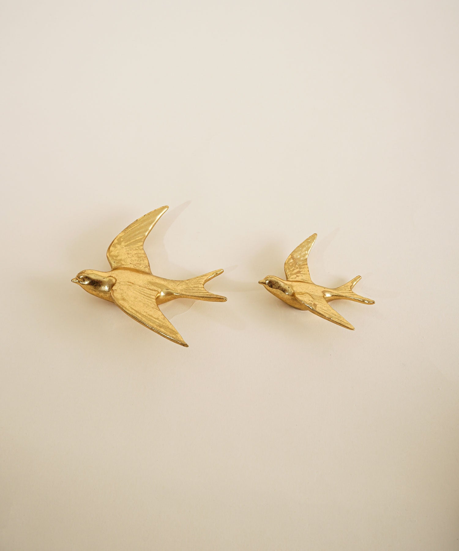 ウォールデコレーション　ゴールド・バード