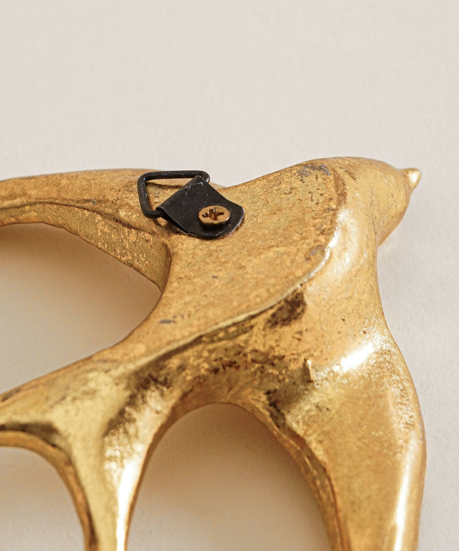 ウォールデコレーション　ゴールド・バード