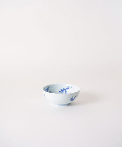 染付鳥獣戯画 4寸取碗