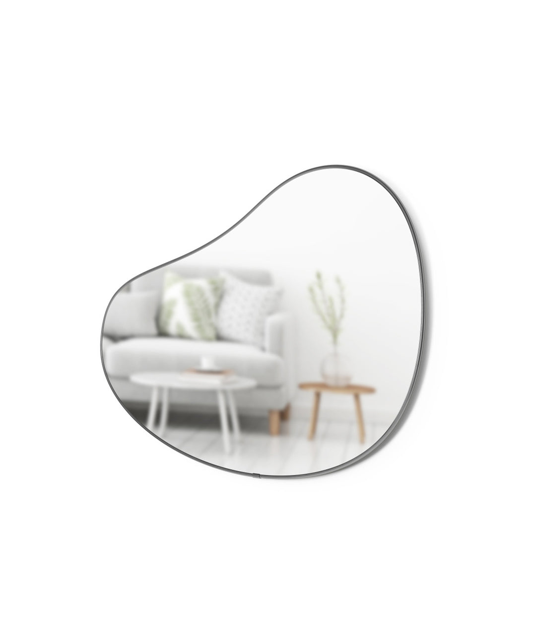 Umbra(アンブラ)Hubba Pebble Mirror - 曲線美が魅力のアート Umbra(アンブラ)Hubba Pebble Mirror - 曲線美が魅力のアート