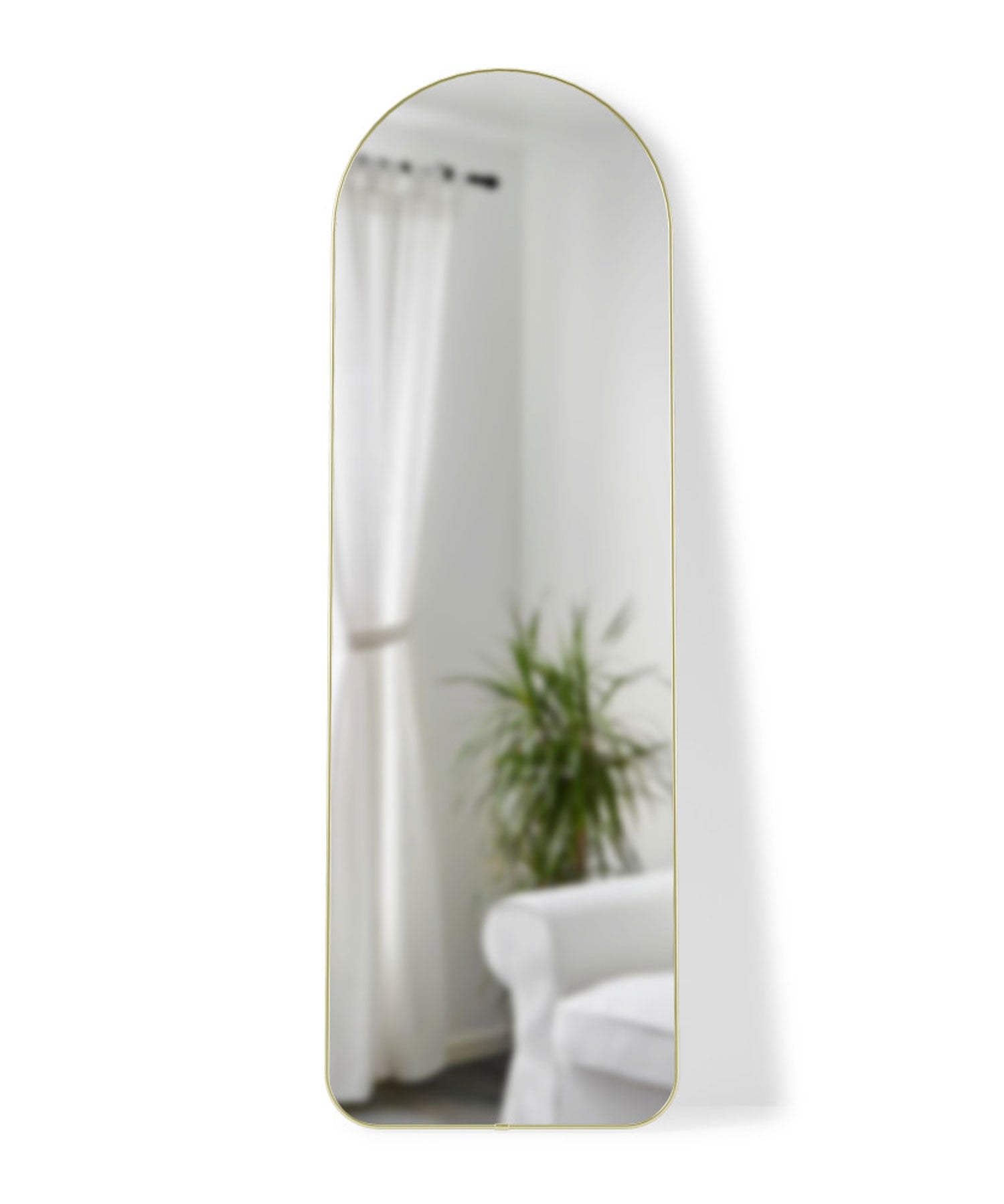Hubba arched Leaning mirror