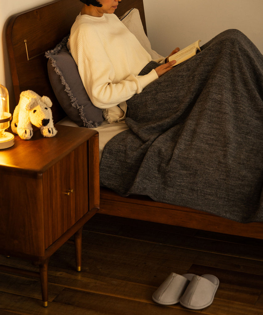 MELANGE（メランジ）シングルケット ブランケット タオルケット