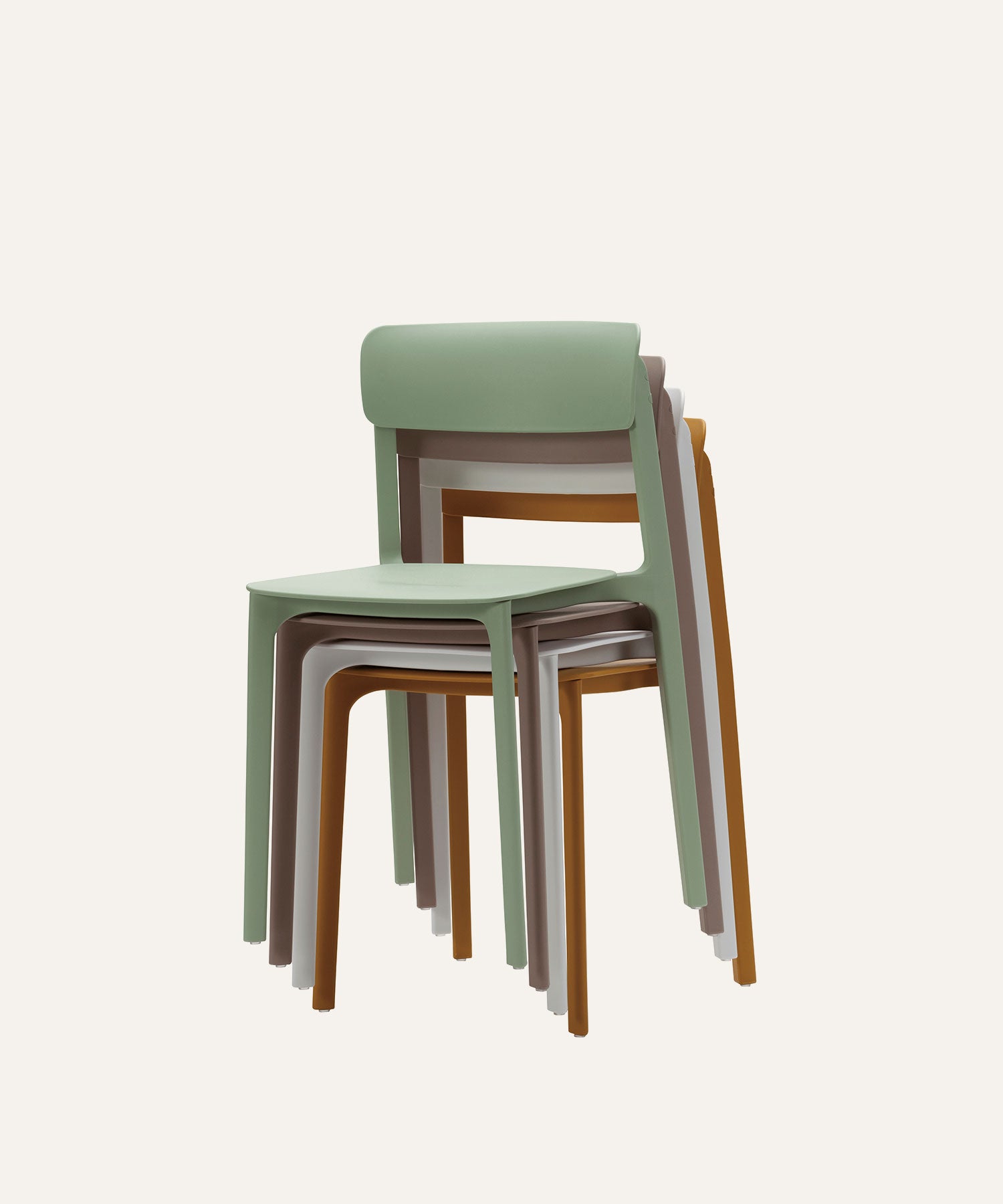 ４つまでスタッキングが可能です。