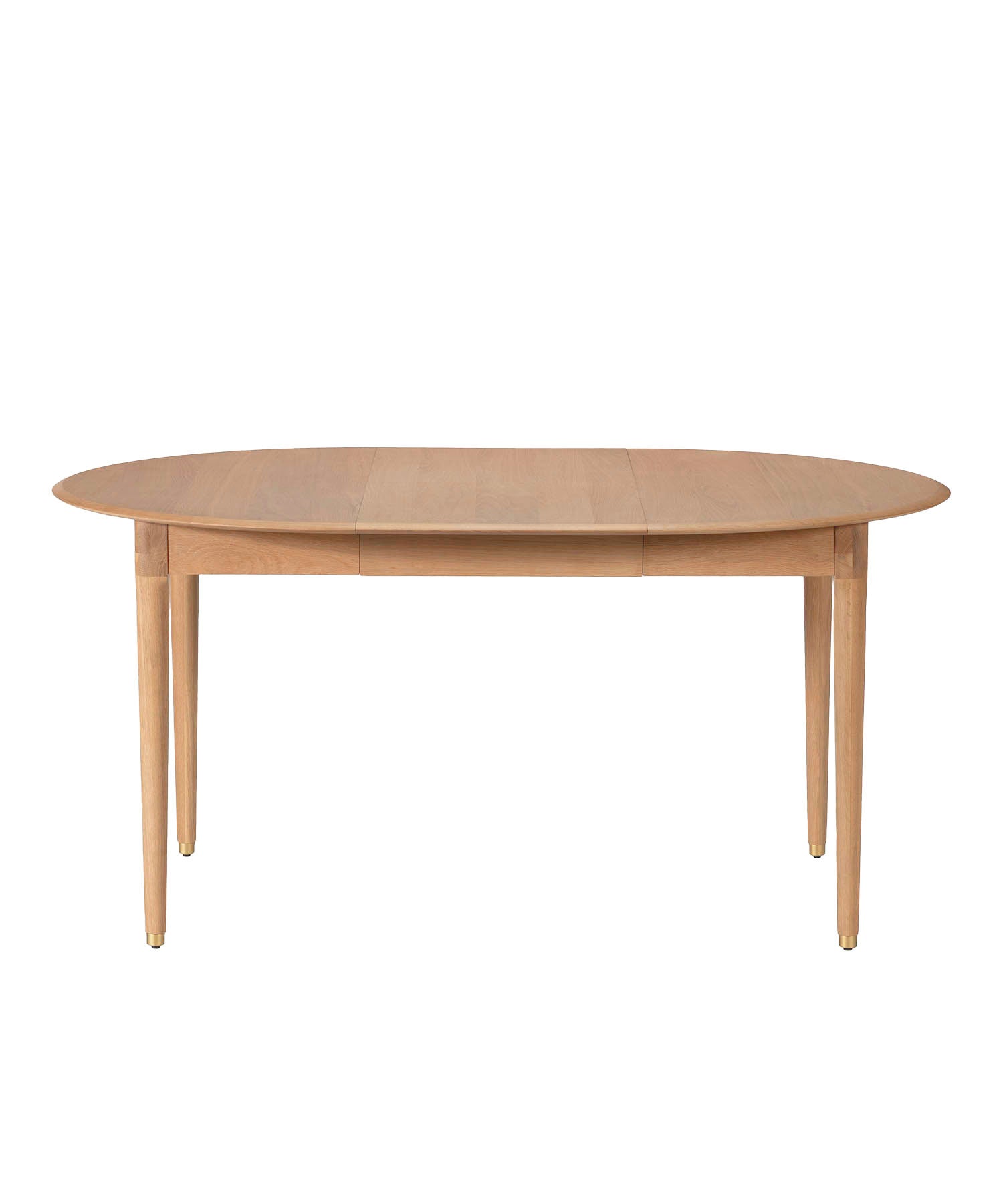 JULIE ROUND EXTENSION DINING TABLE WHITE OAK