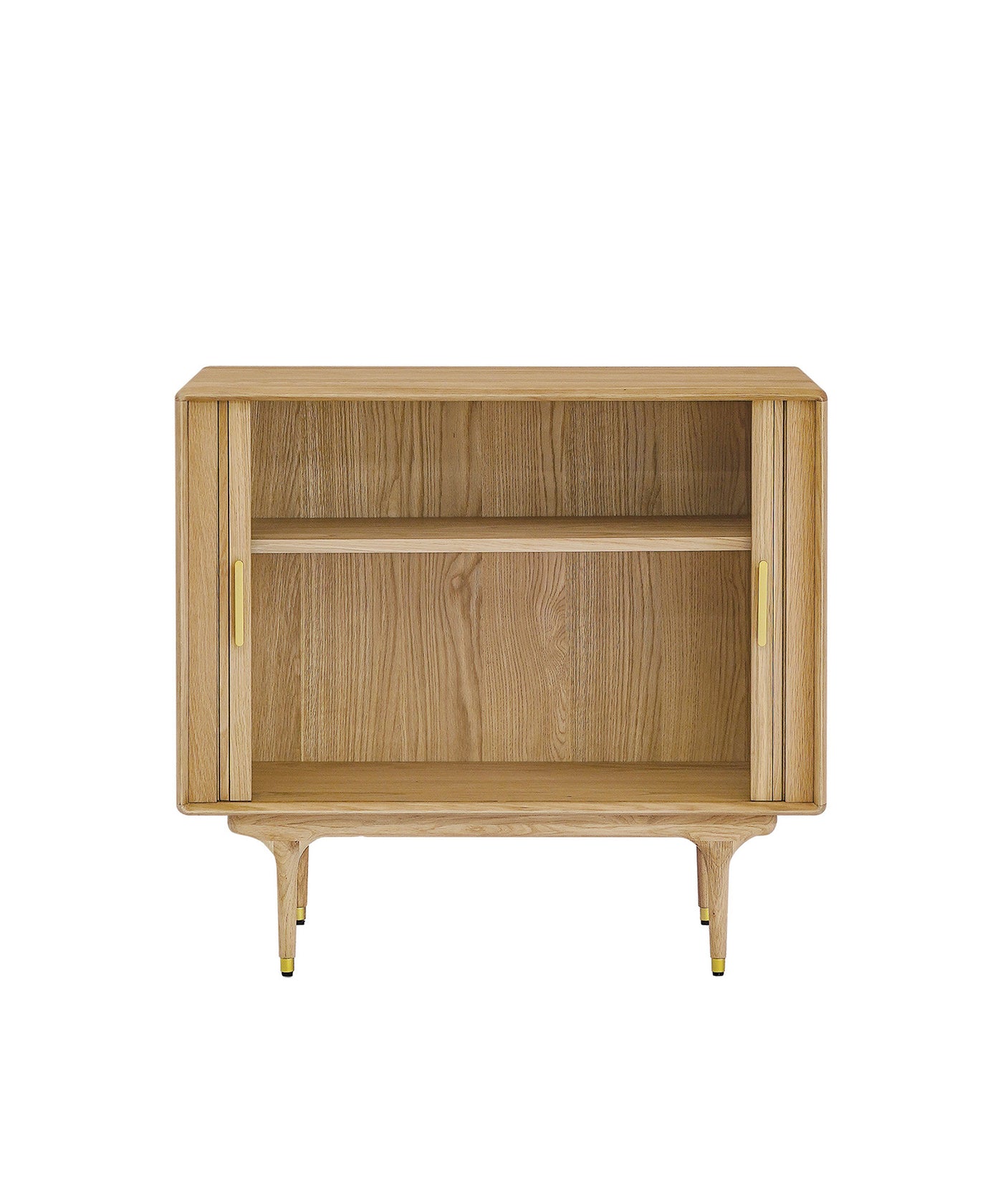 JULIE 2DOOR LOW CABINET WHITE OAK