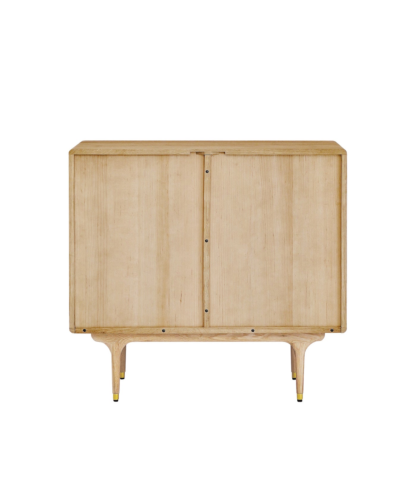 JULIE 2DOOR LOW CABINET WHITE OAK