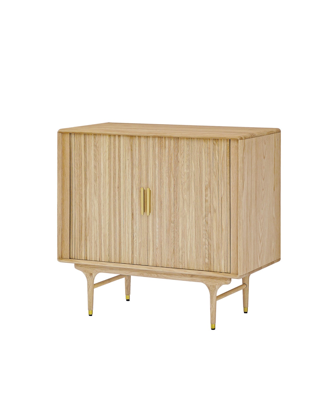 JULIE 2DOOR LOW CABINET WHITE OAK