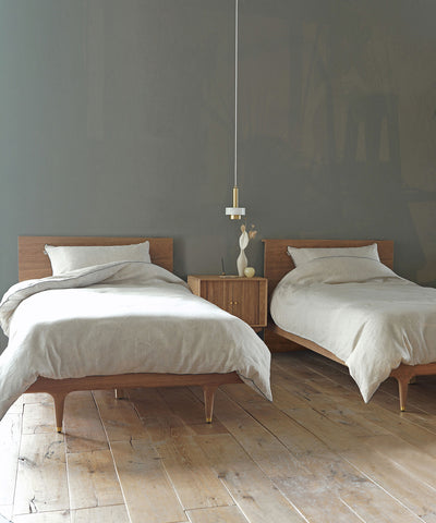 【予約・12月中旬入荷予定】JULIE BED FRAME WHITE OAK
