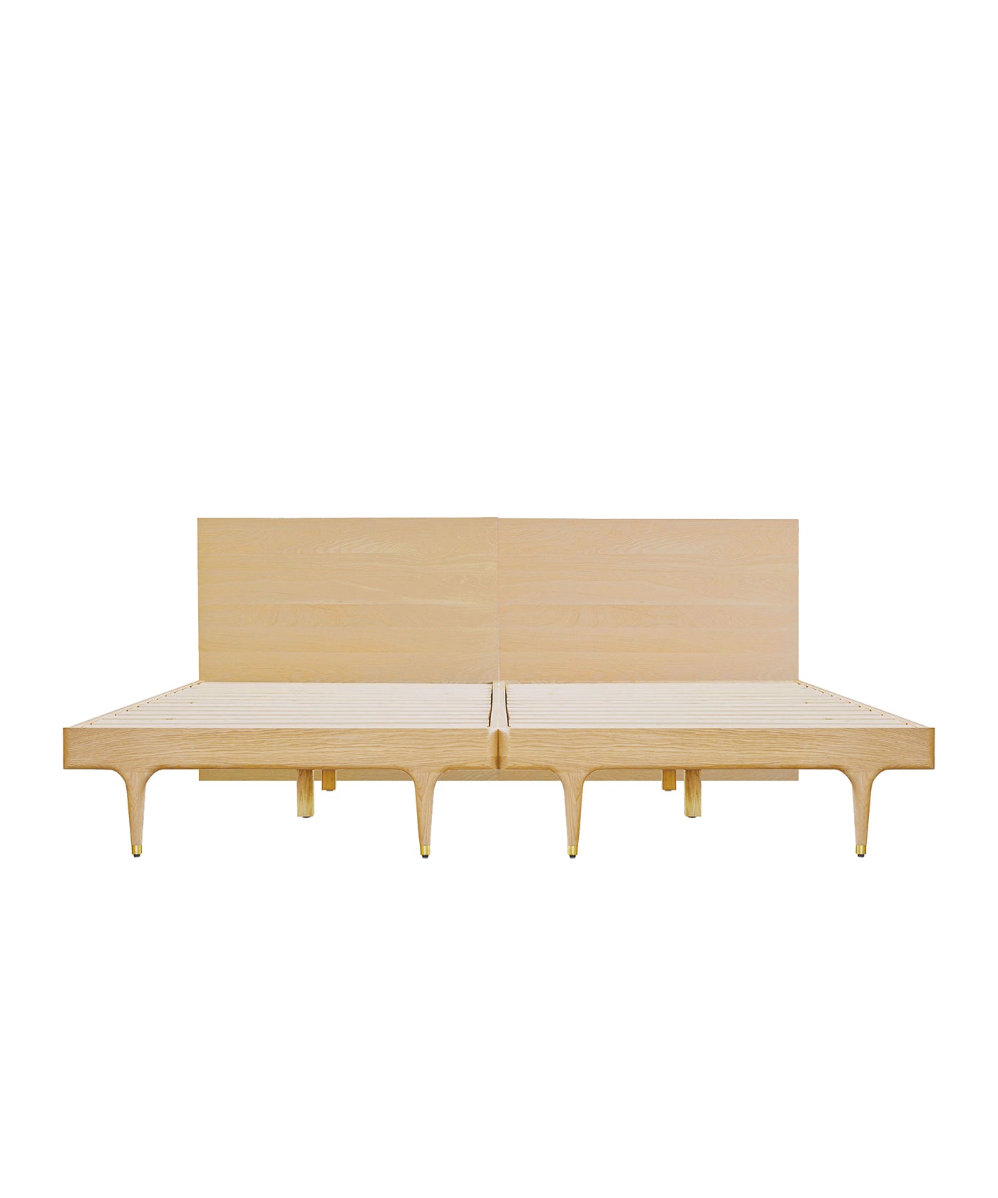 【予約・12月中旬入荷予定】JULIE BED FRAME WHITE OAK