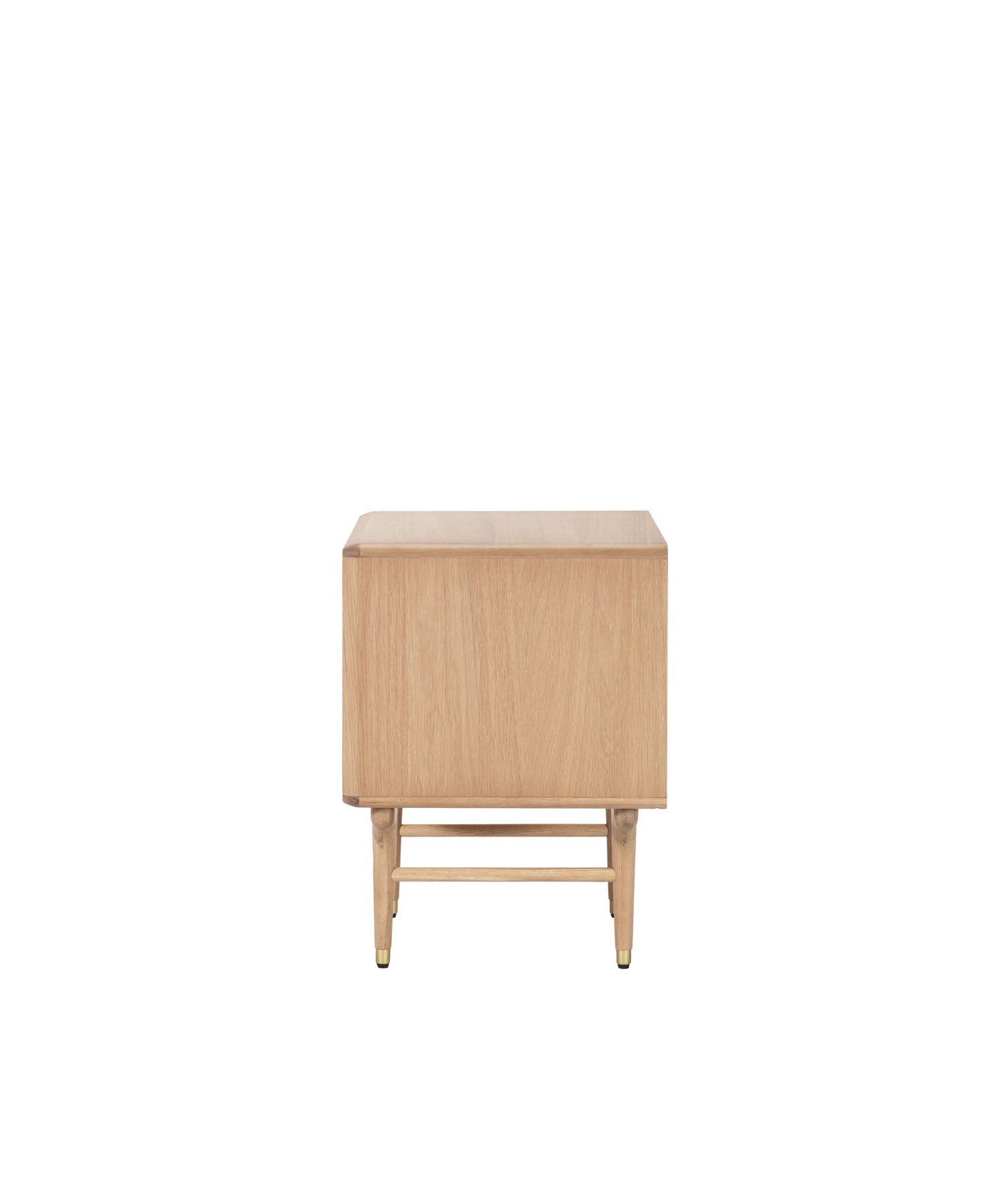 JULIE BED SIDETABLE WHITE OAK