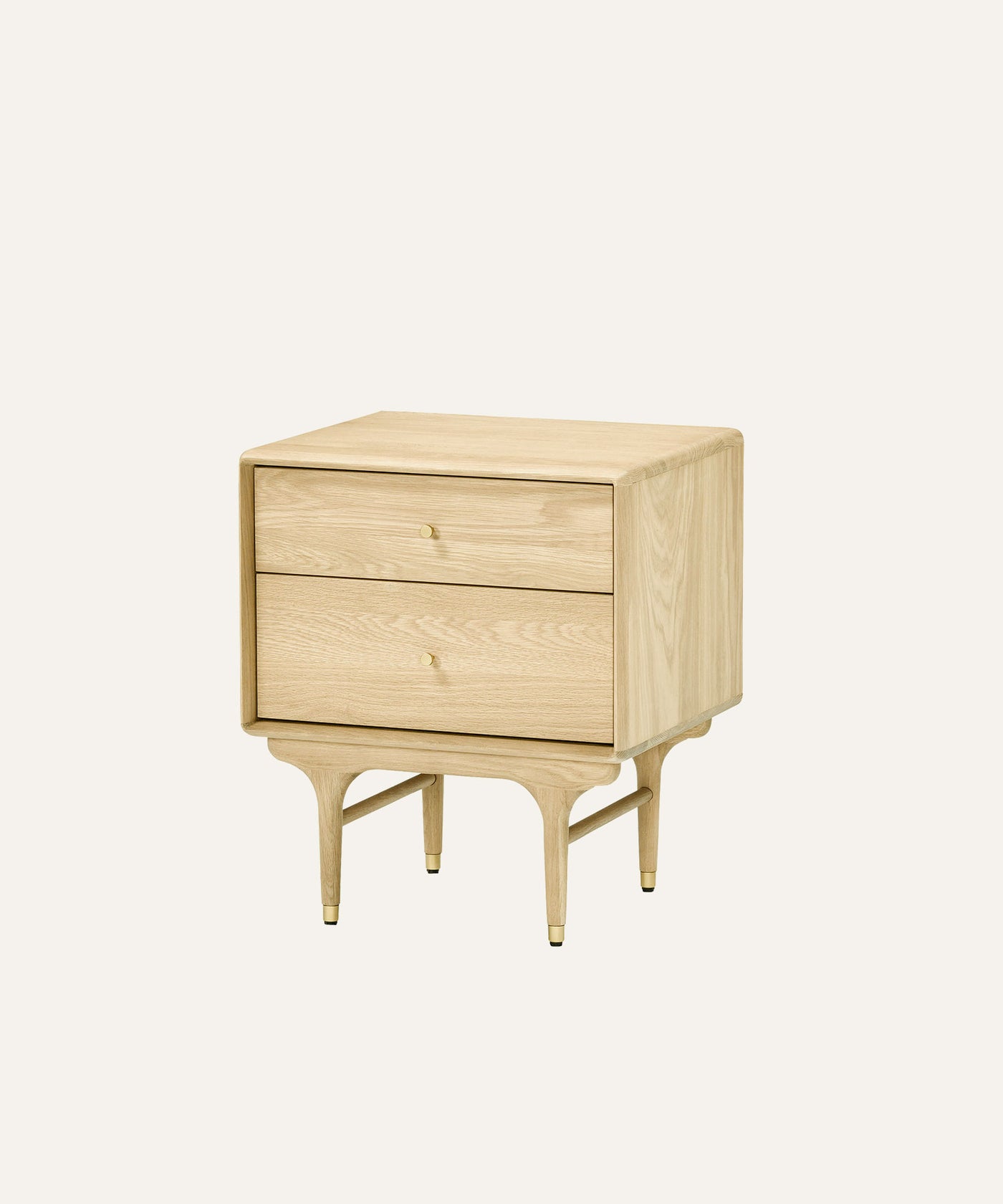 【XANDER DESIGNS（サンダーデザイン）】 JULIE（ジュリー）BED SIDETABLE WHITE OAK