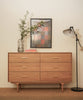 JULIE LOW CHEST WHITE OAK