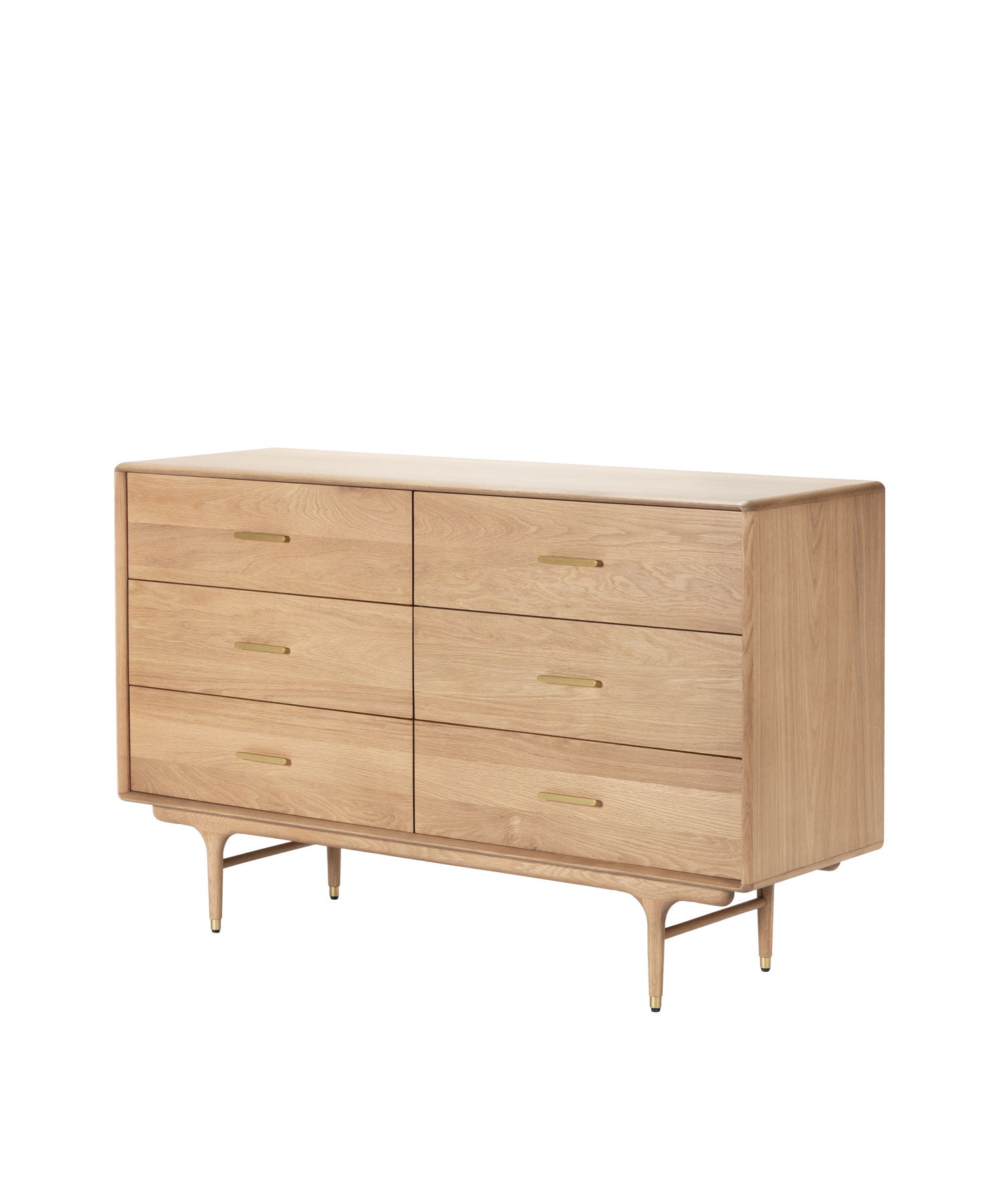 JULIE LOW CHEST WHITE OAK