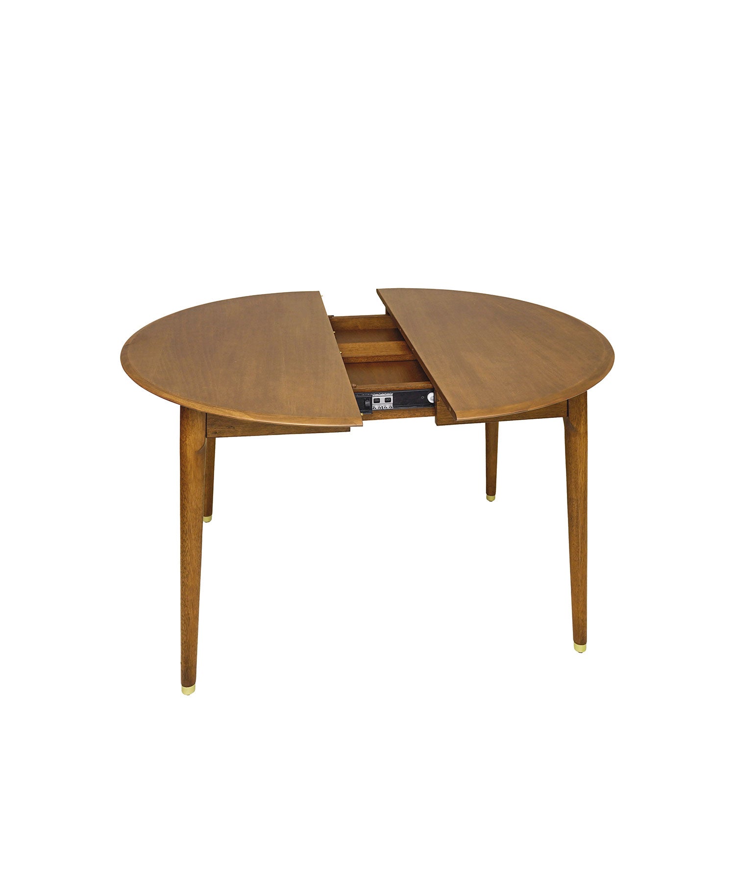 【予約・12月中旬入荷予定】JULIE ROUND EXTENSION DINING TABLE