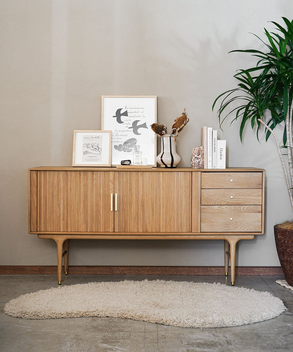 【予約商品・12月中旬入荷予定】JULIE SIDE BOARD WHITE OAK