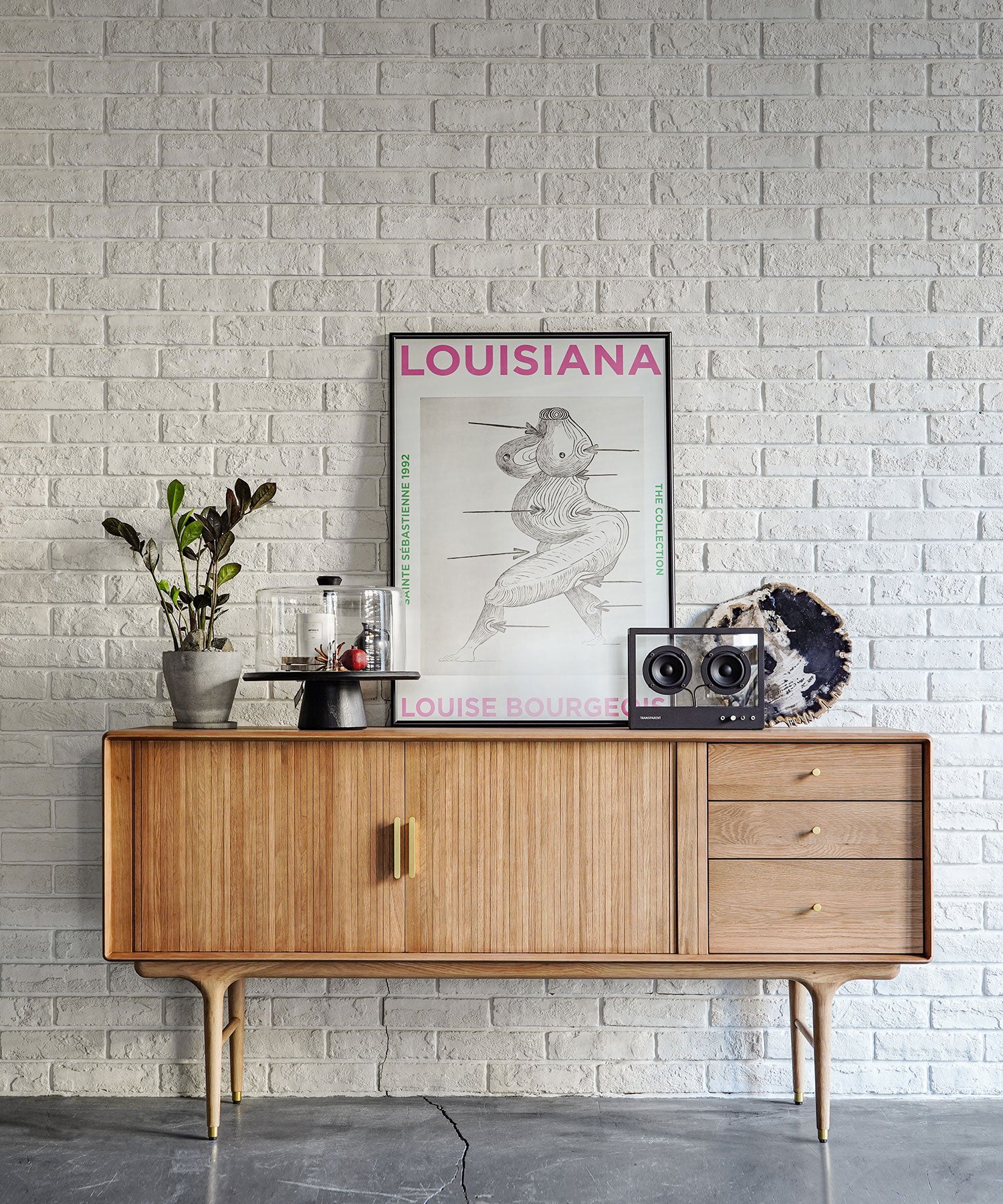 JULIE SIDE BOARD WHITE OAK