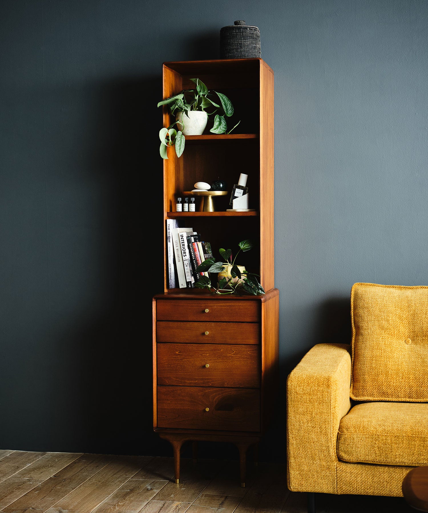 JULIE SLIM BOOK CABINET