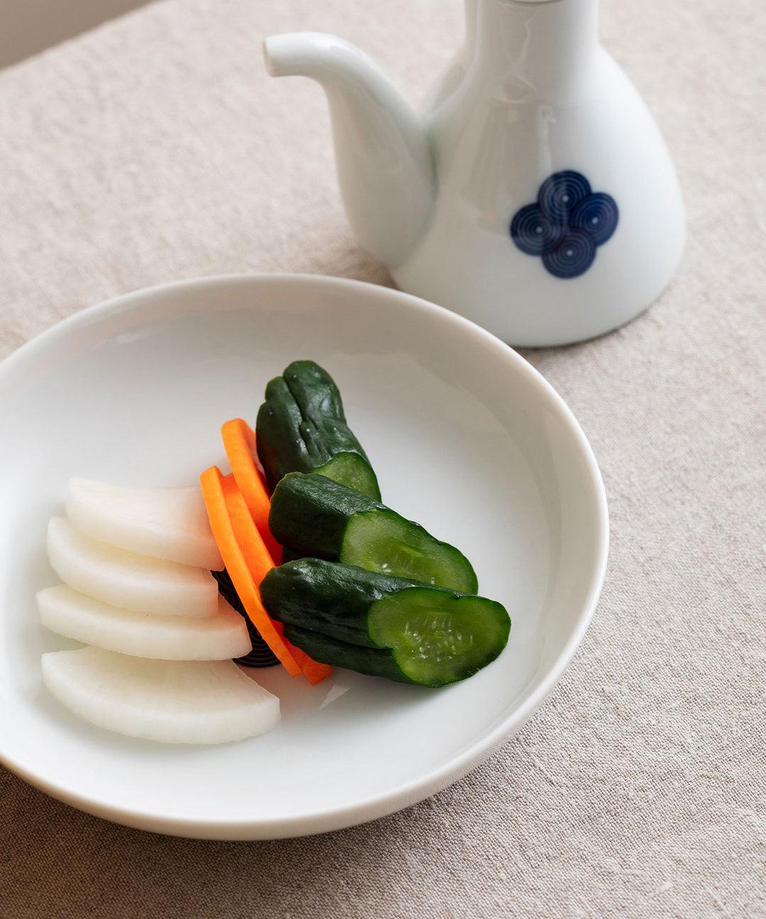 古白磁 染付紋 渦 5寸皿 – TIMELESS COMFORT