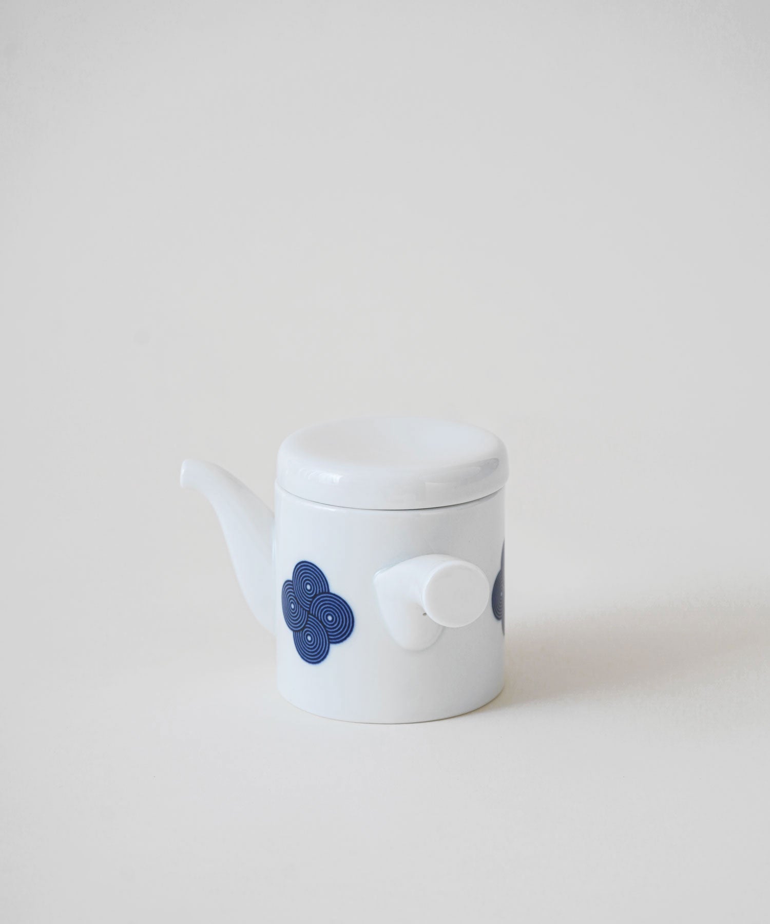 古白磁  染付紋 急須