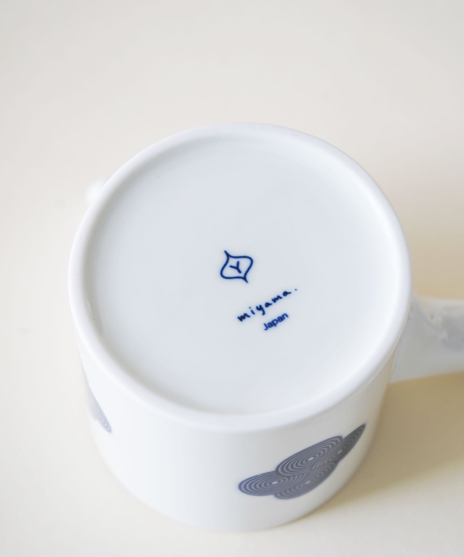 古白磁  染付紋 急須