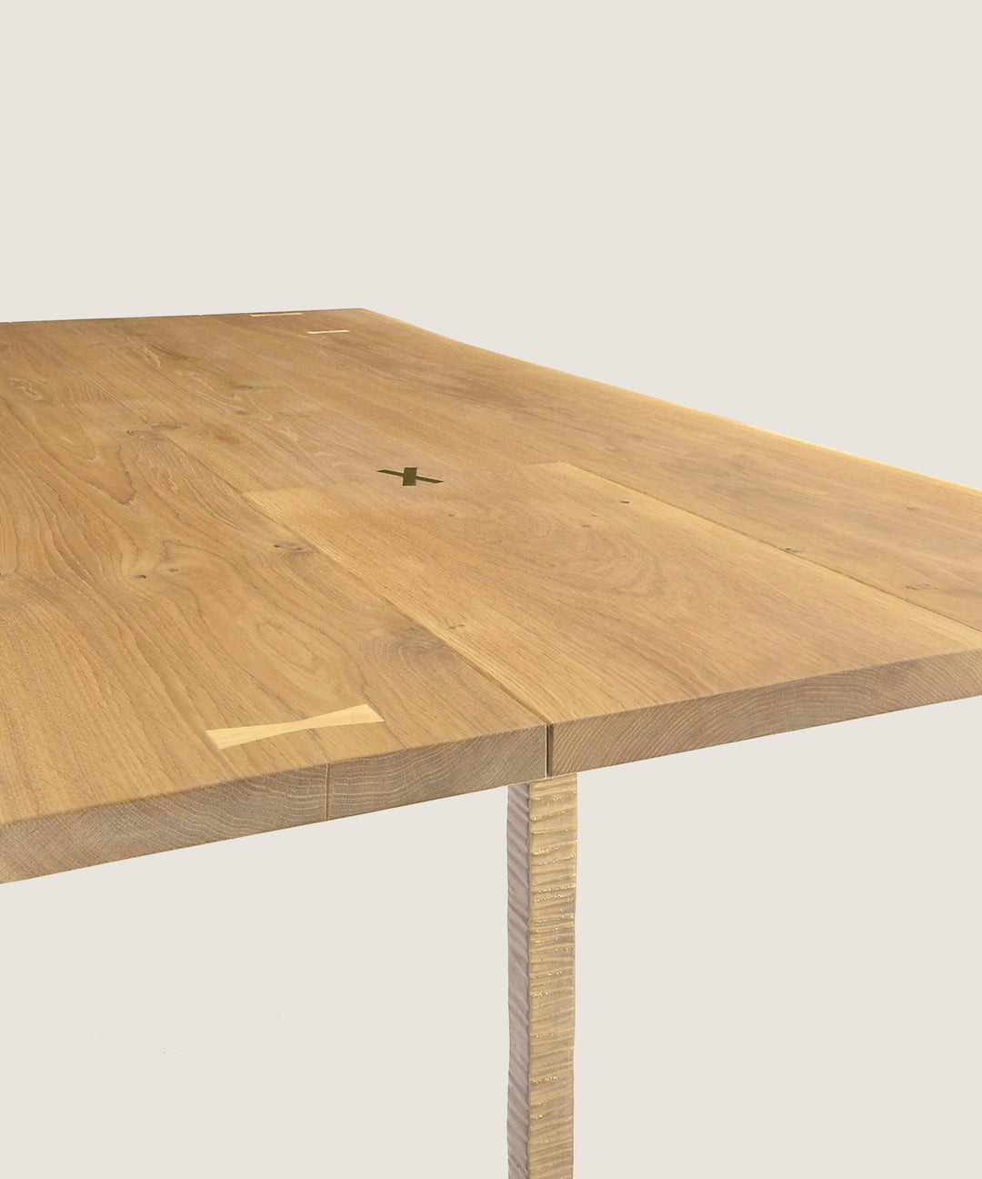 SQUARE ROOTS スクエアルーツ　ダイニングテーブル　オーク無垢材　鉄脚 SQUARE ROOTS（スクエアルーツ）TLEG DINING TABLE ダイニング