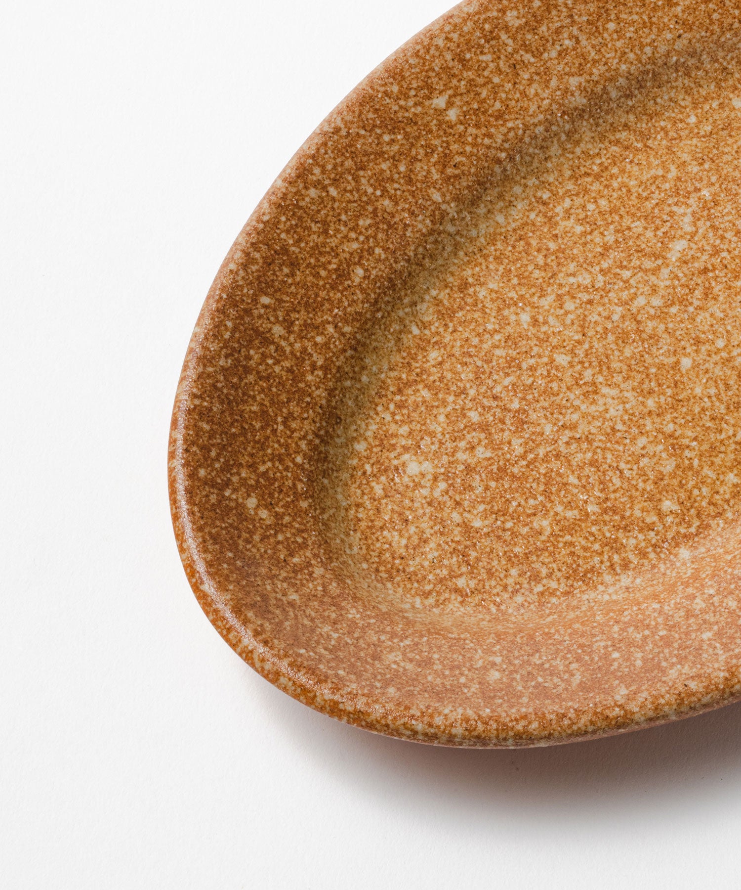 信楽焼　オーバル皿