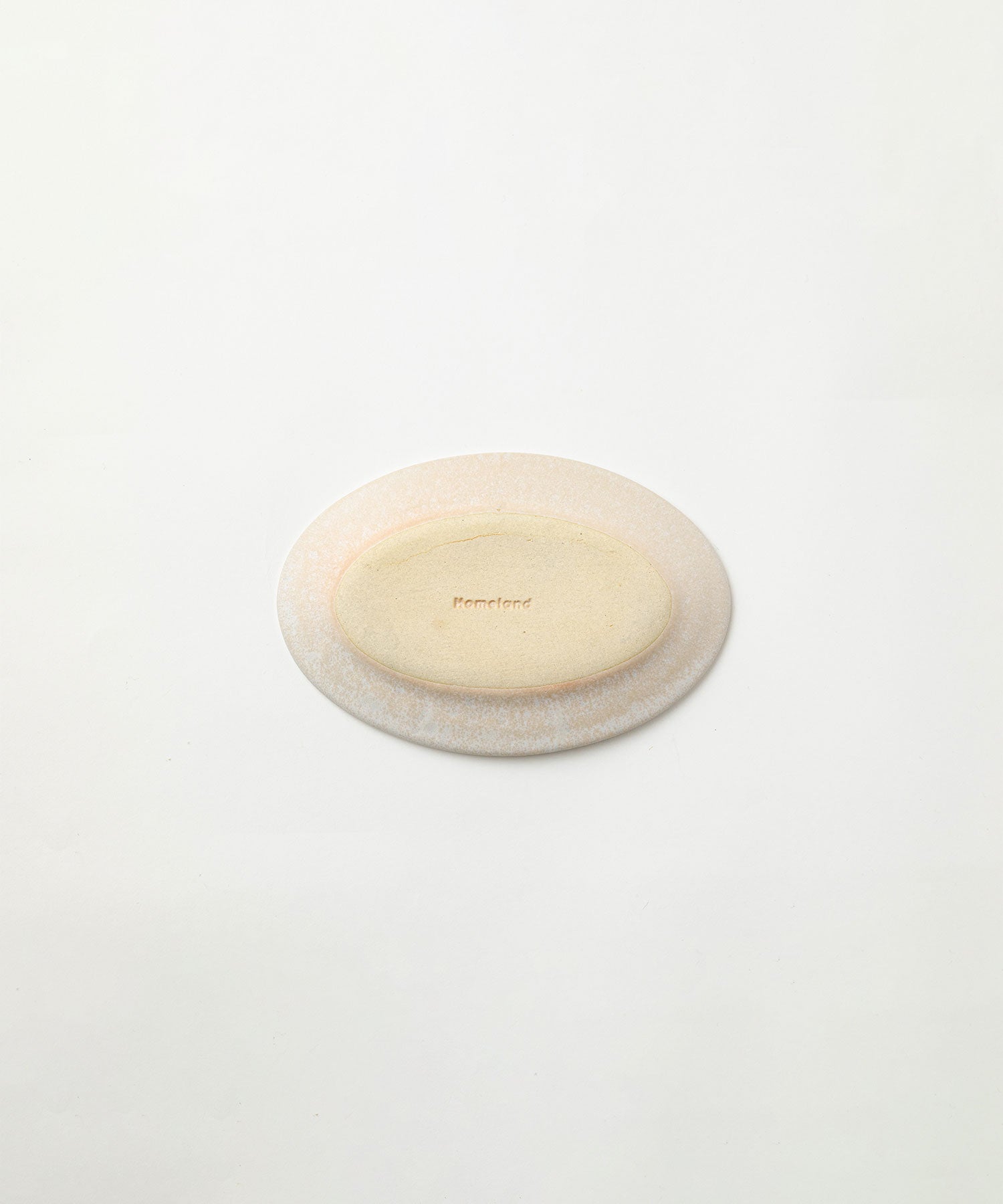 信楽焼　オーバル皿