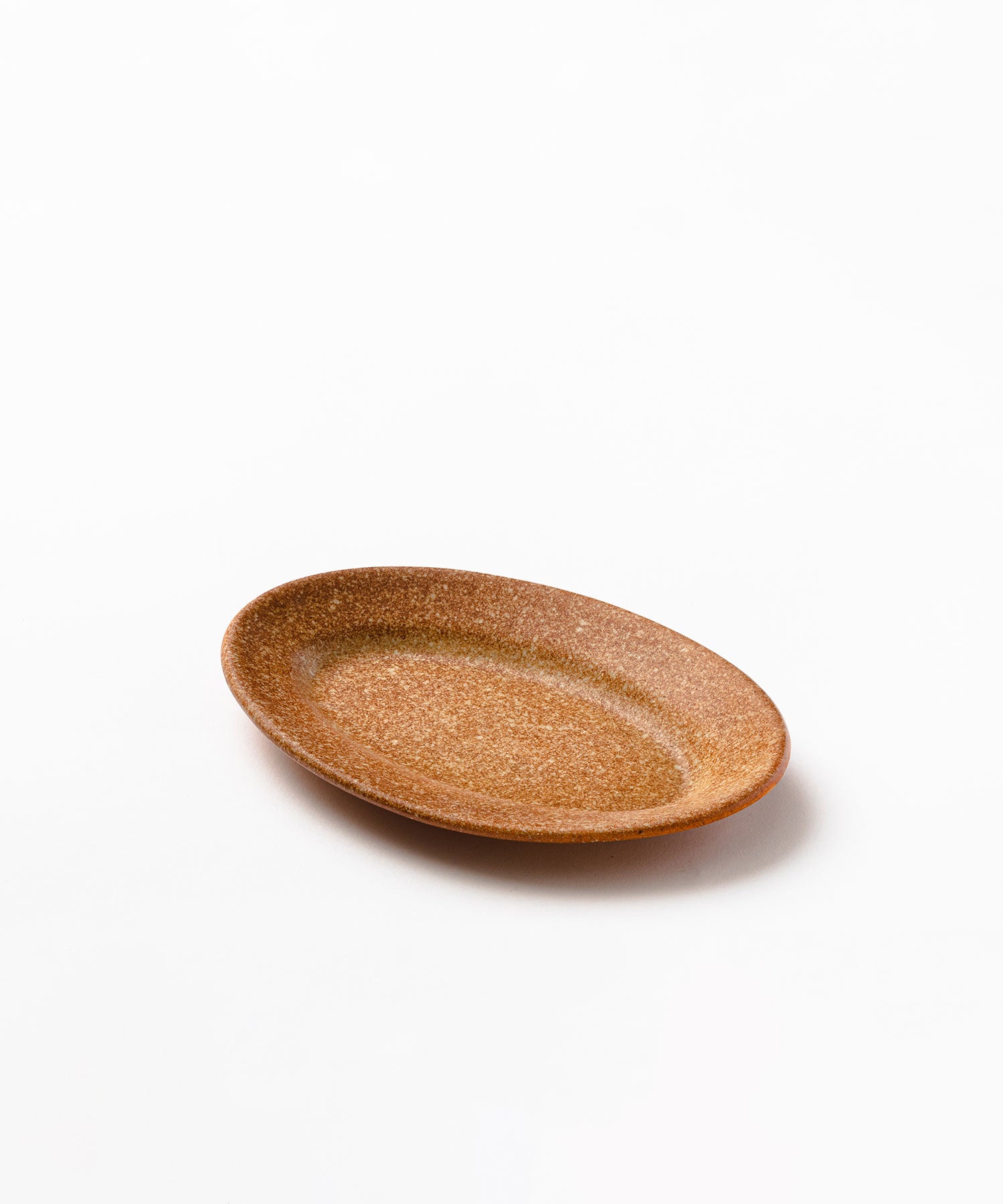 信楽焼　オーバル皿