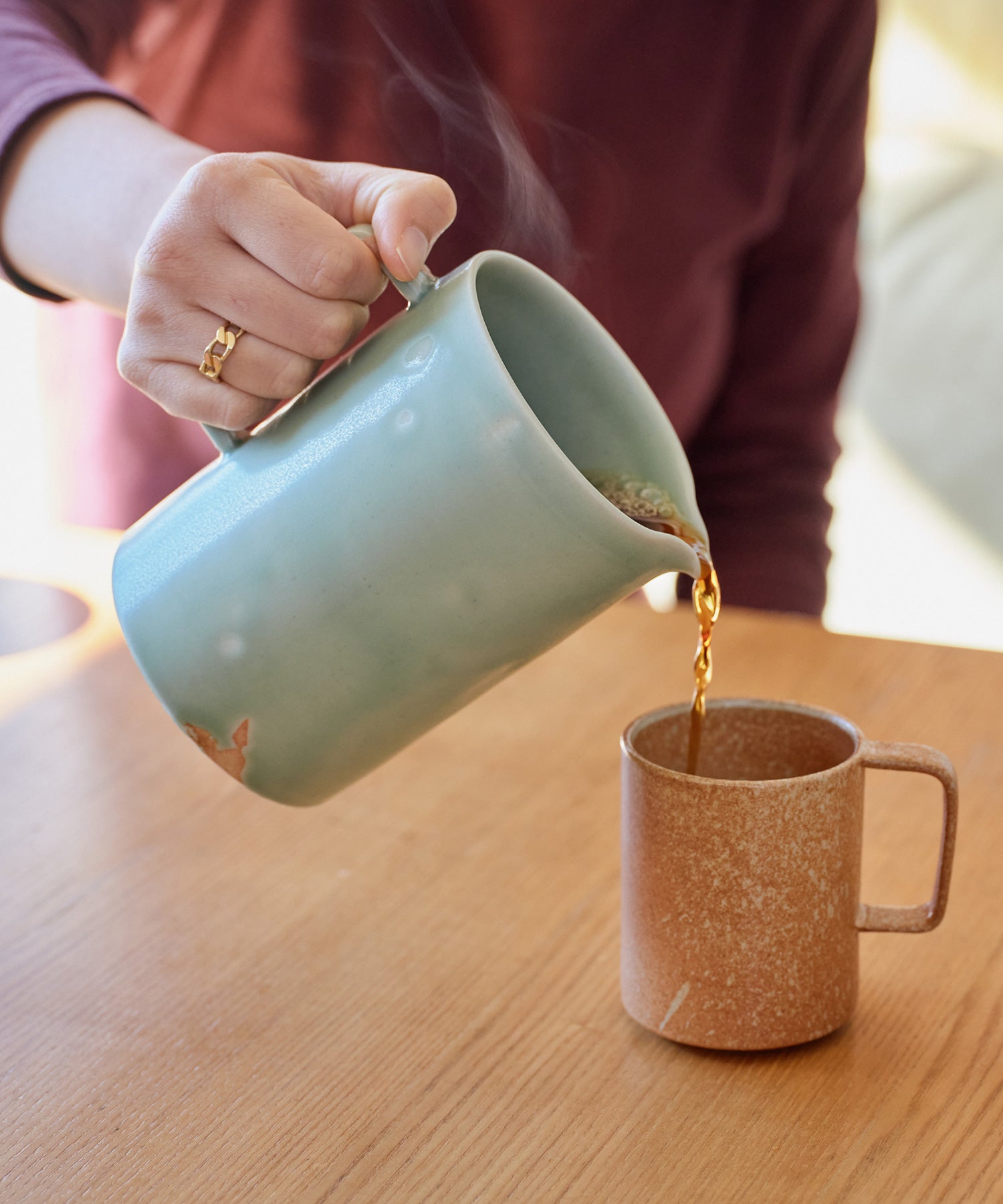 信楽焼 マグカップ