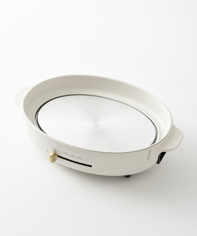 【BRUNO（ブルーノ）／OUTLET商品※箱汚れあり】 crassy+ オーバルホットプレート