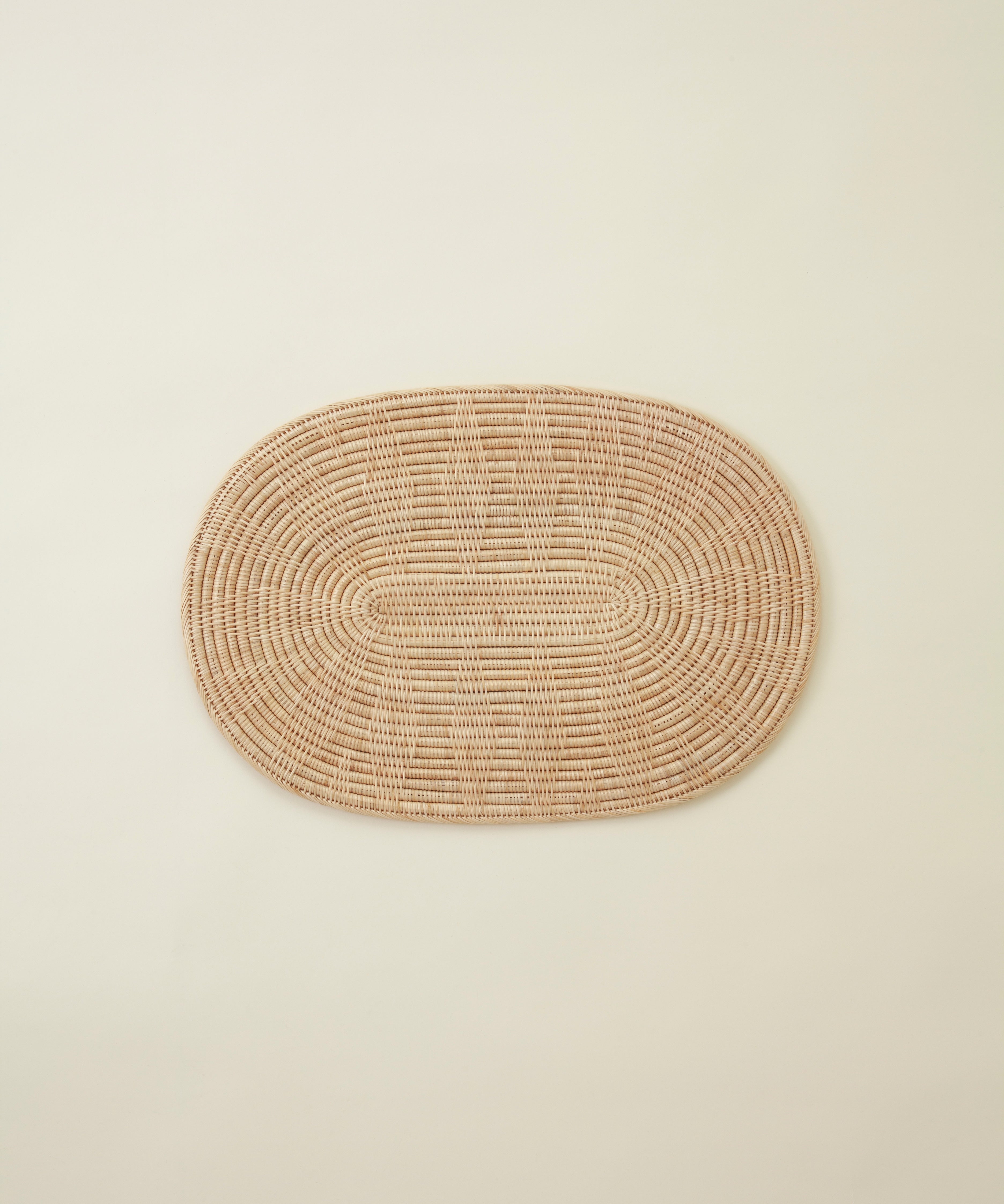 オーバルプレースマット 模様付