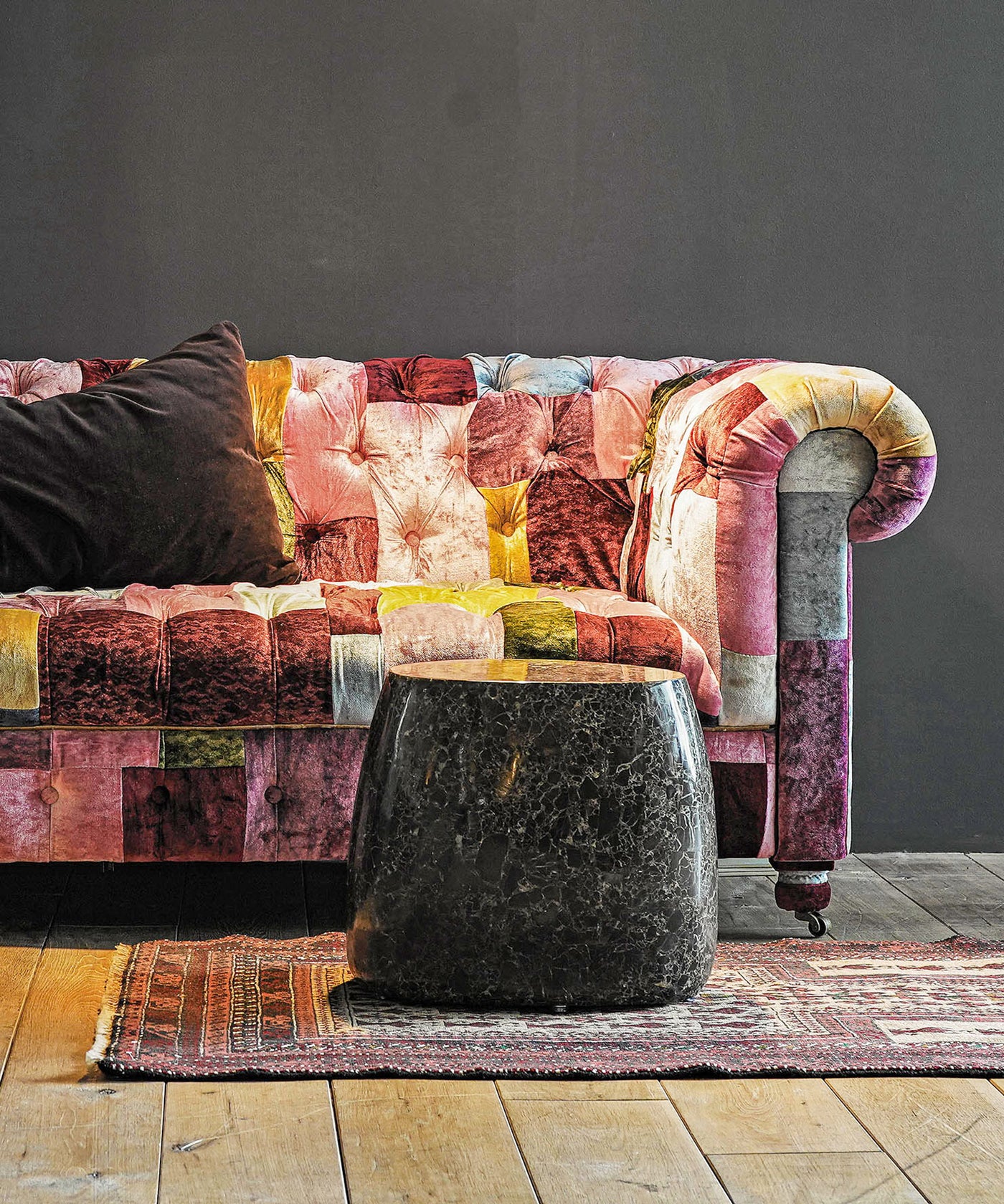 HALO（ハロ）BENSINGTON 2P SOFA VELVET PATCHWORK BOHEM 