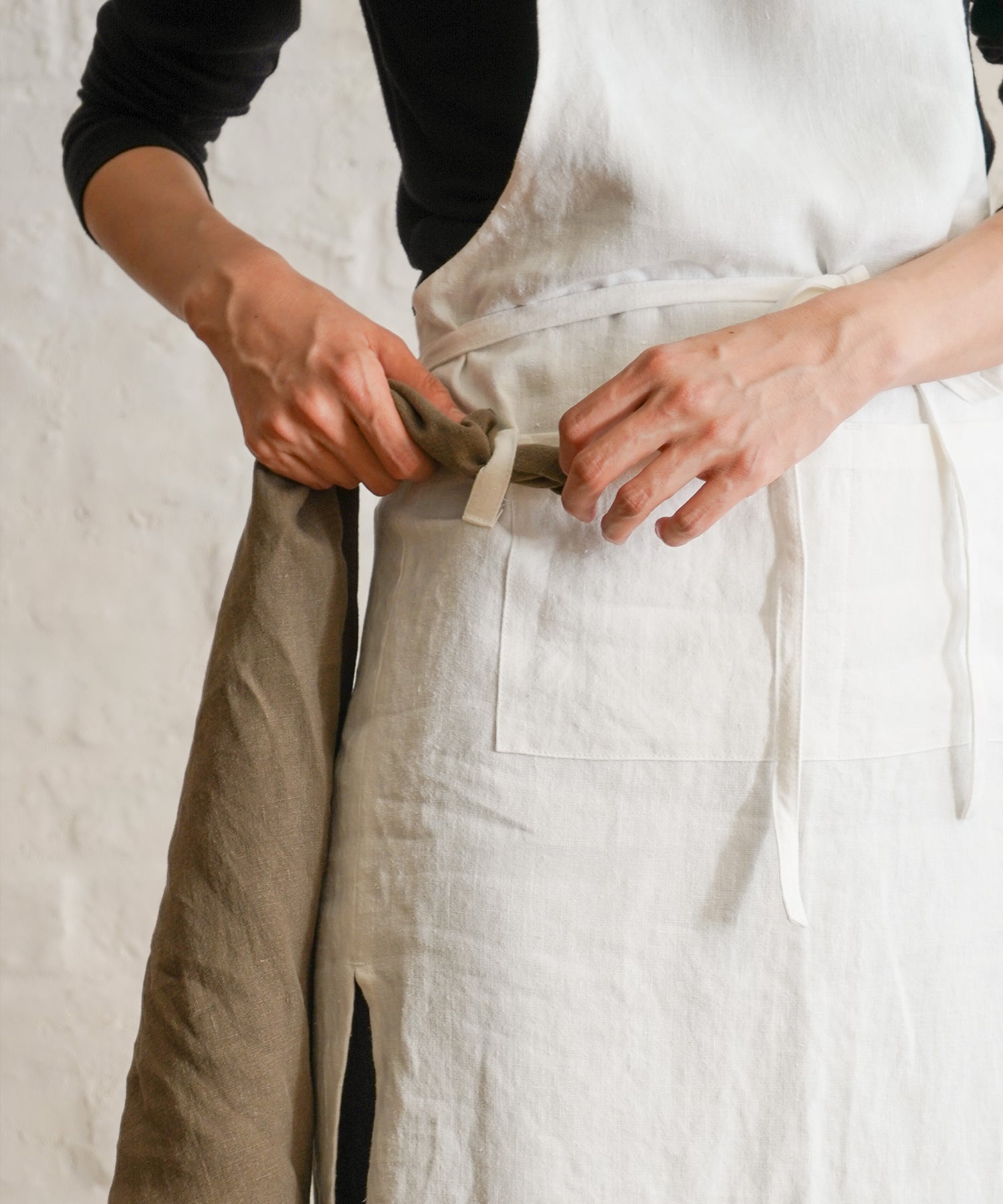 ヘンプエプロンW （ワイド）