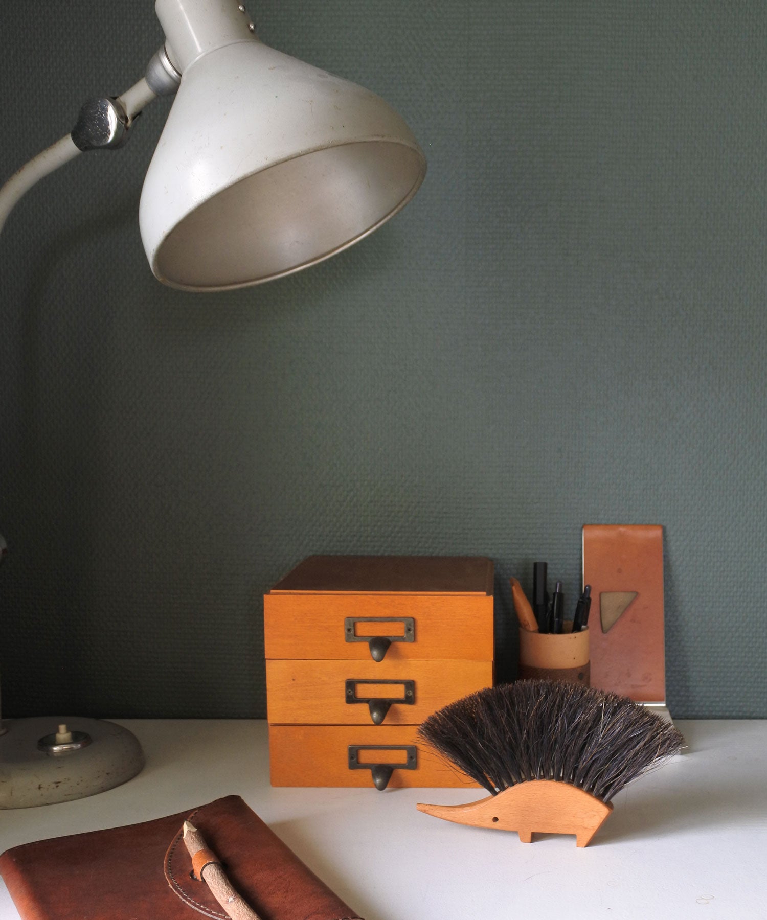 テーブルブラシ ハリネズミ