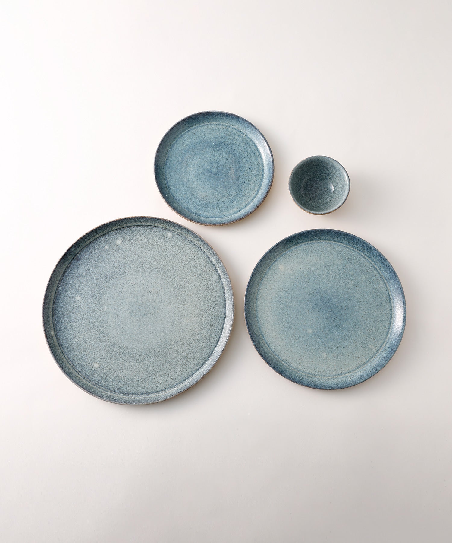 信楽焼 小鉢　青萩