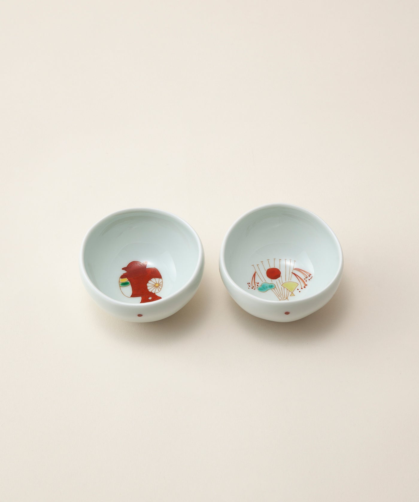 【西海陶器】 SAIKAI めでた 姫碗 2枚セット