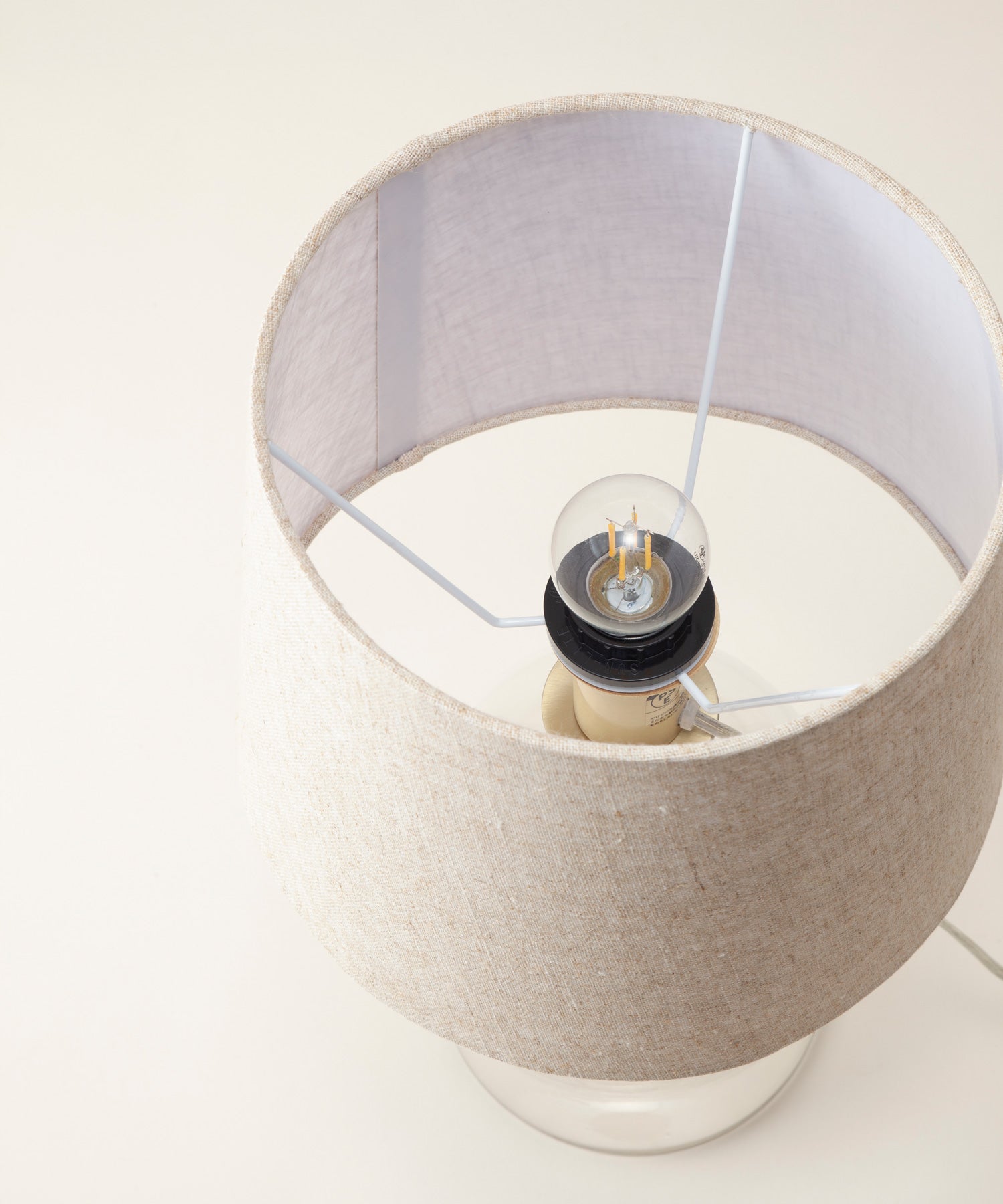 LINO GLASS TABLE LAMP