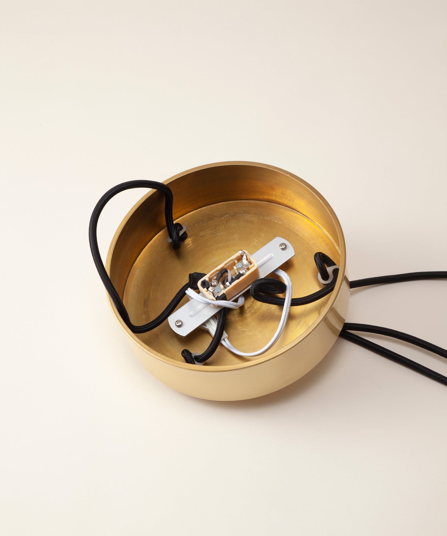 BRASS PILLAR 3 PENDANT LAMP