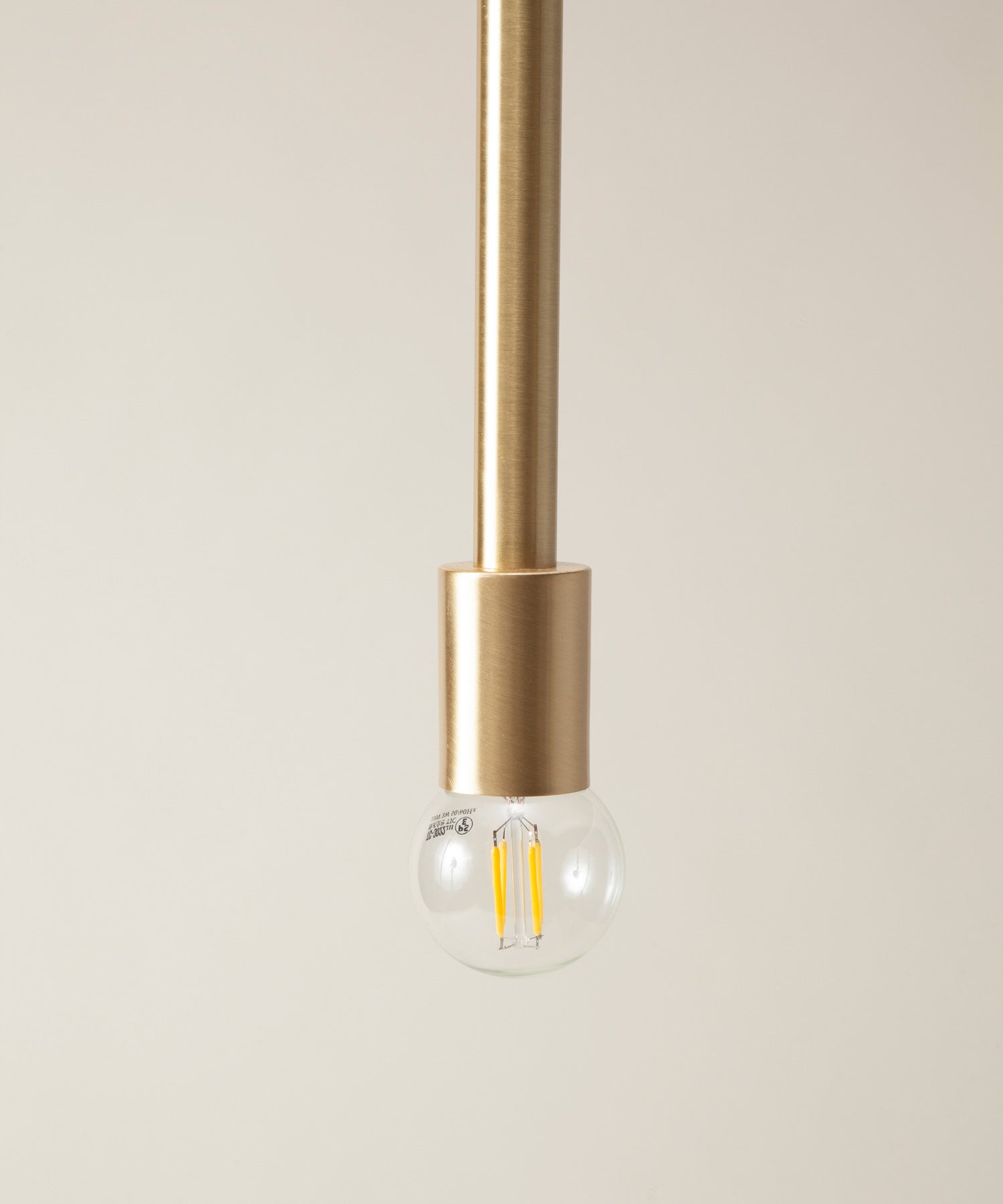 BRASS PILLAR 3 PENDANT LAMP