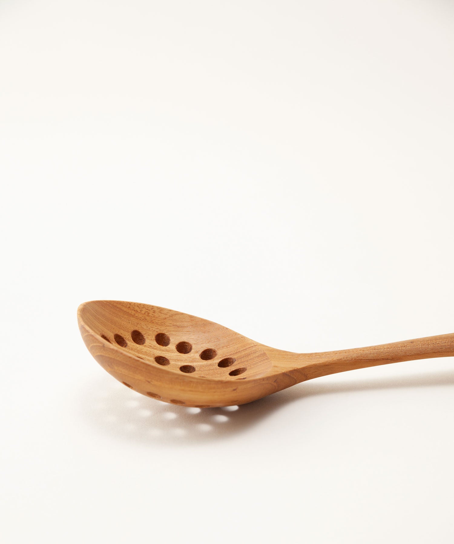 チーク穴付きレードル