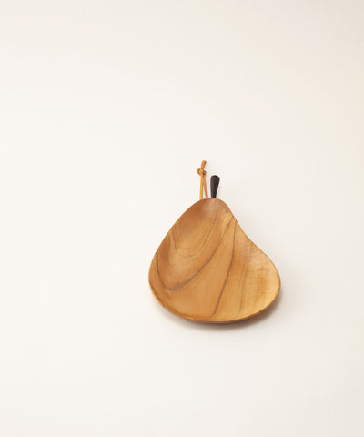 Wood Collection（ウッドコレクション）チークフルーツ型プレート