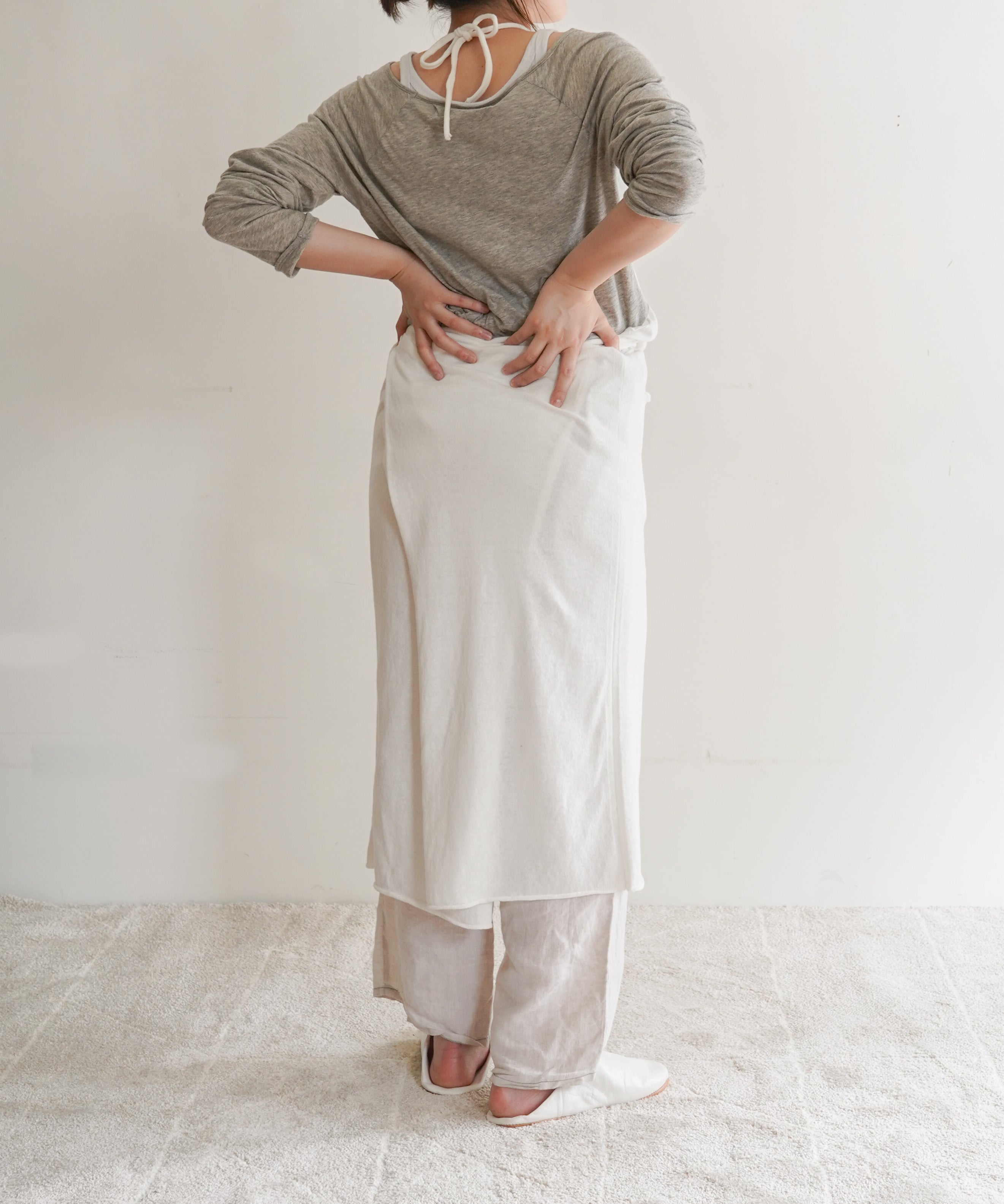 white / モデル身長  157cm